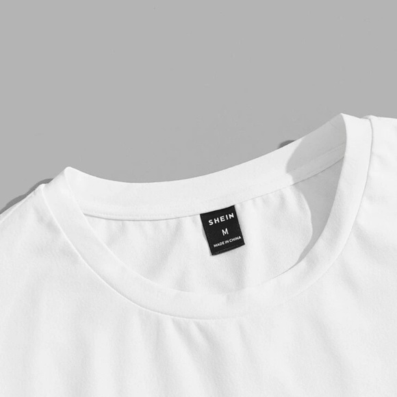 SHEIN Men Cartoon & Fire Print Tee
White L (40) Brand New - Picture 3 of 6